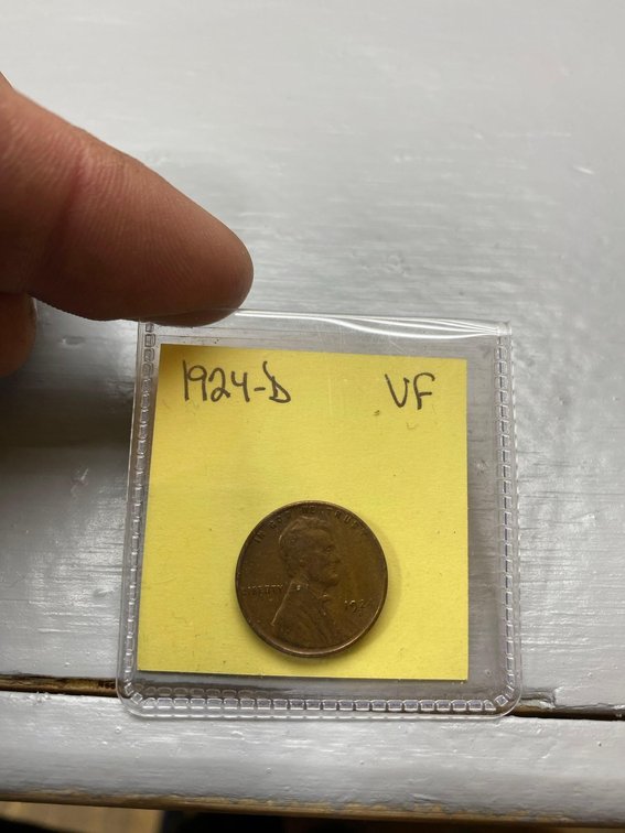 (I-52CO) 1924-D LINCOLN CENT (KEY DATE)
