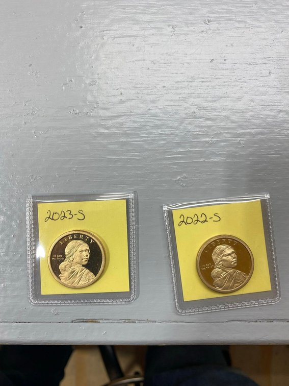 (I-83CO) 2022-S, 2023-S PROOF SACAGAWEA DOLLARS