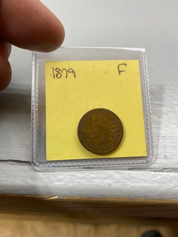 (I-84CO) 1879 INDIAN HEAD CENT