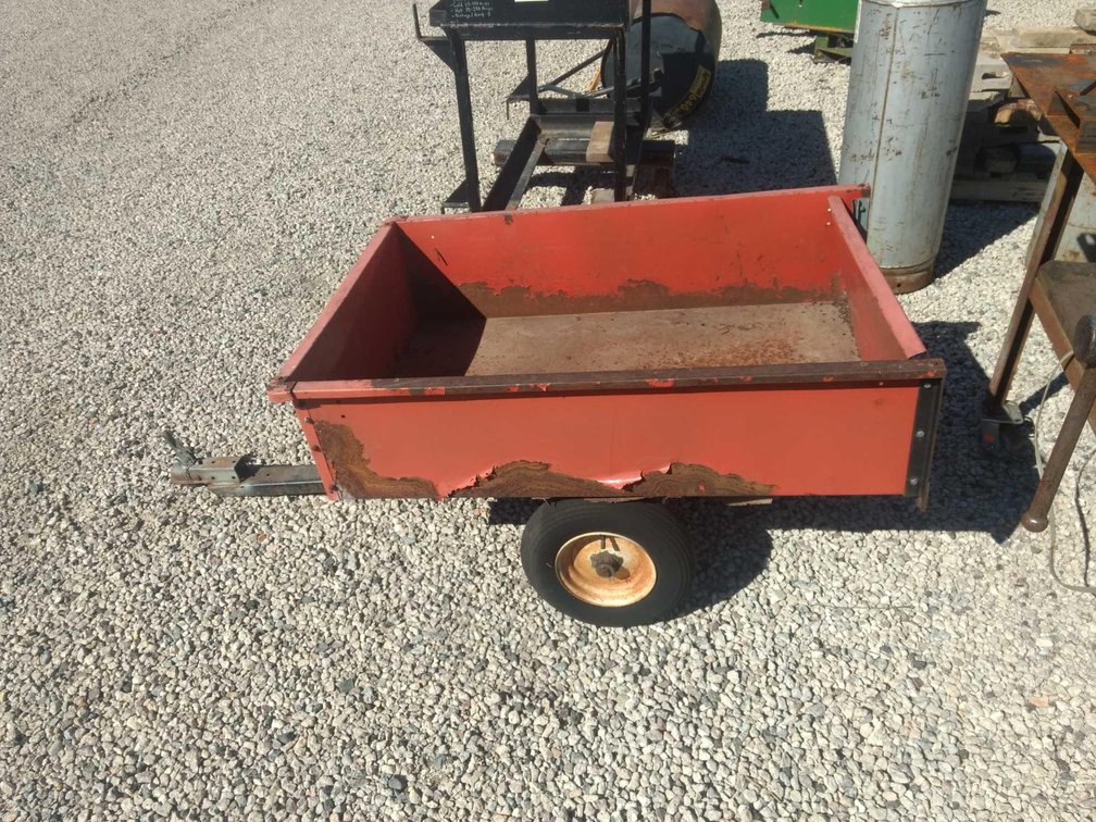 HEAP BIG 12 CU FT LAWN TRAILER
