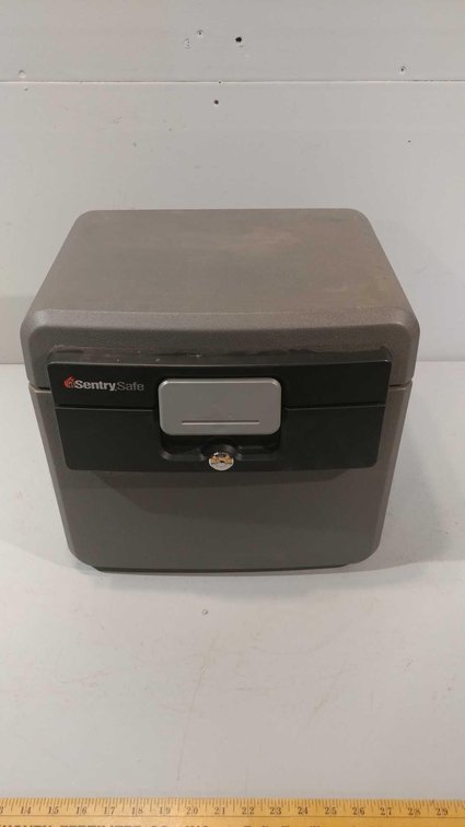 SENTRY SAFE FIRE-PROOF LETTER/FILE SAFE W15" X H14 1/2" X D13"