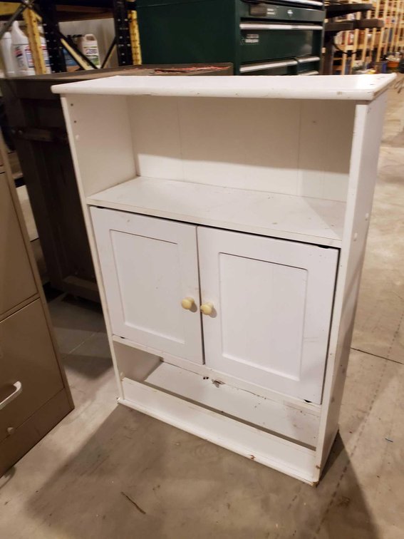 HANGING BATHROOM CABINET, 23W X 33H X 8D