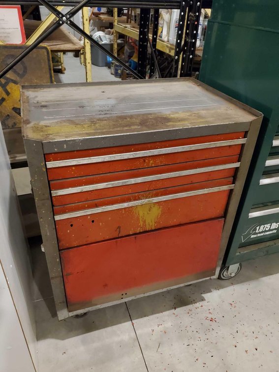 BOTTOM TOOLBOX CABINET, 27W X 32H X 18D