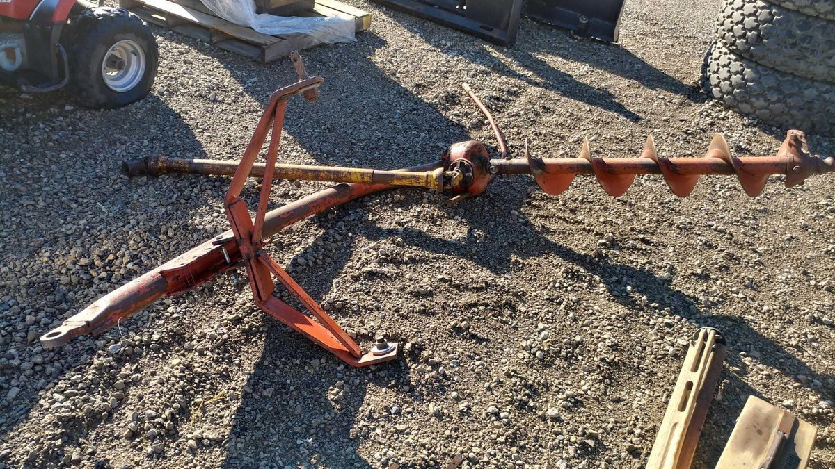 (I-168) 8" 3 PT AUGER