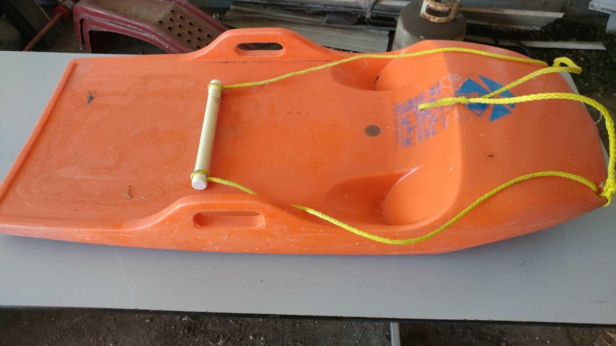 ORANGE BOB SKED SLED