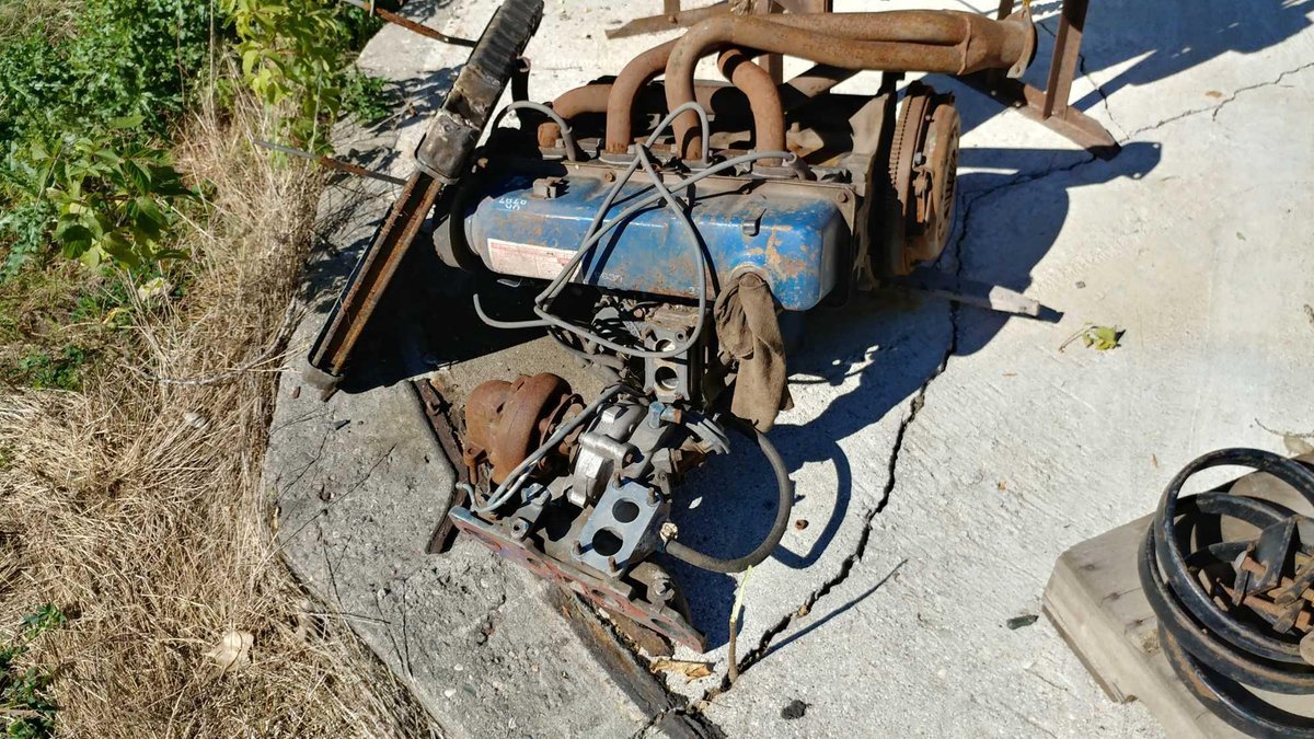 FORD 2.3 L 4 CYL ENGINE W/TURBO, FROM 80' PINTO, UNKNOWN CONDITION
