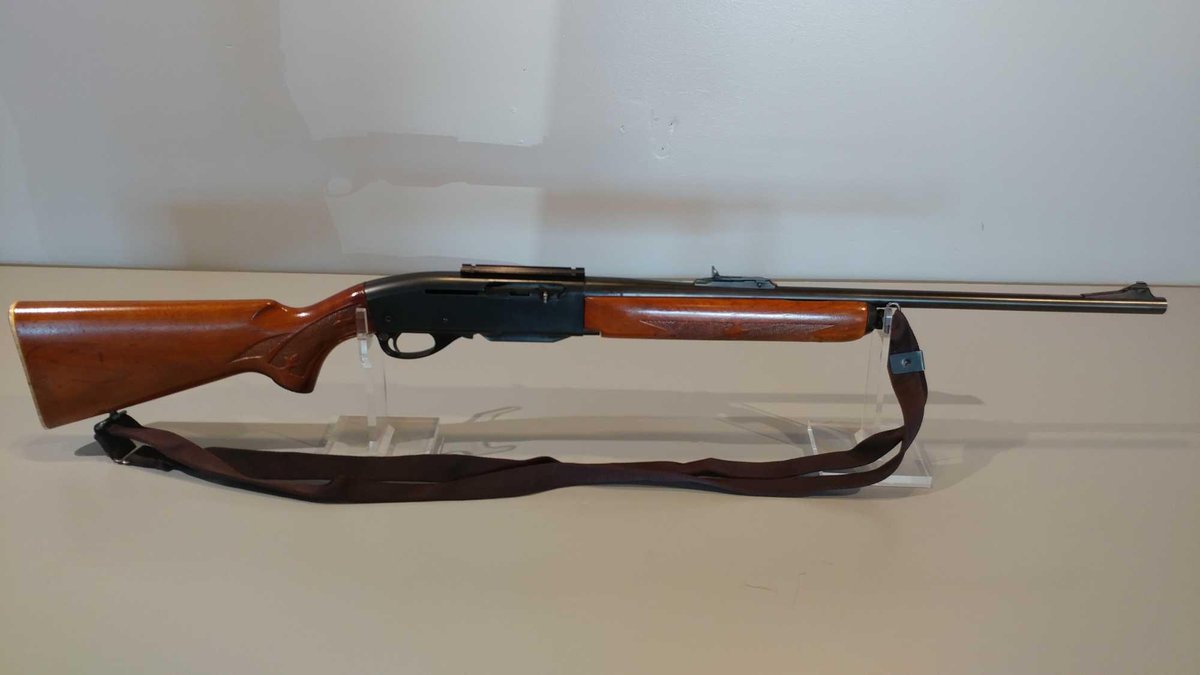 REMINGTON WOODS MASTER MODEL 742 SEMI AUTO .308 WIN, 4 RD MAG, SLING & CASE, SN# 228182