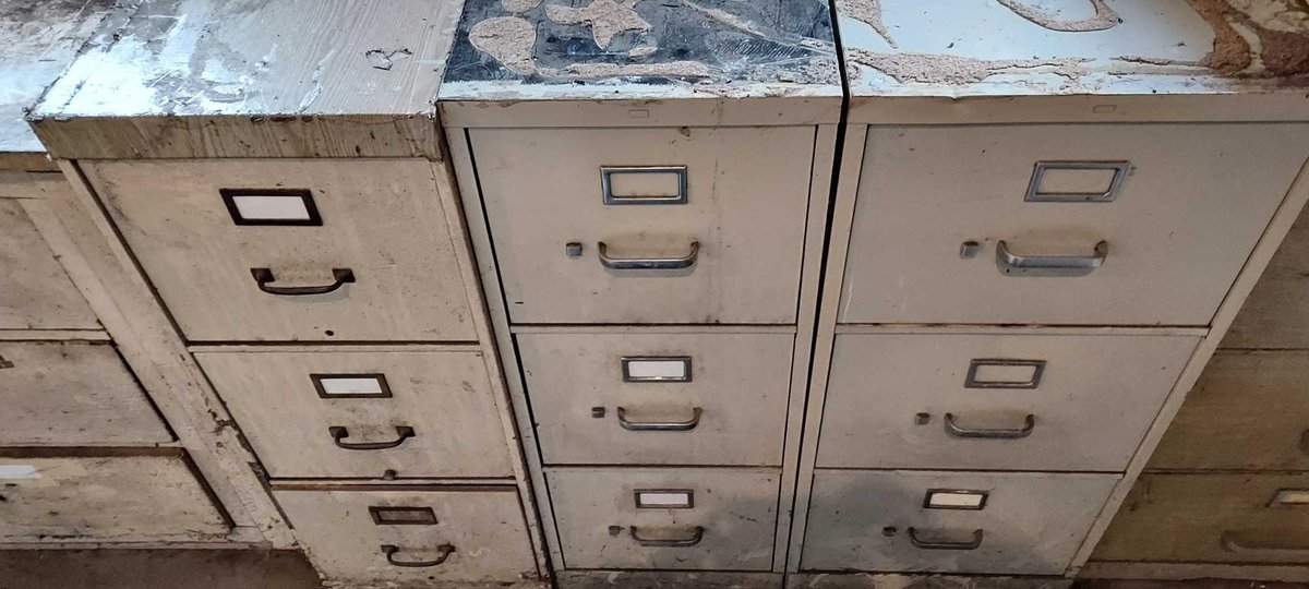 (3) 3-DRAWER FILE CABINETS
