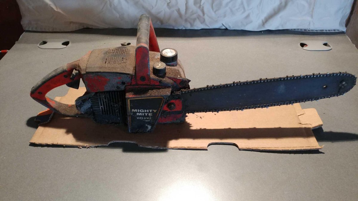 REMINGTON MIGHTY MITE 34CC GAS CHAINSAW (UNKNOWN CONDITION)
