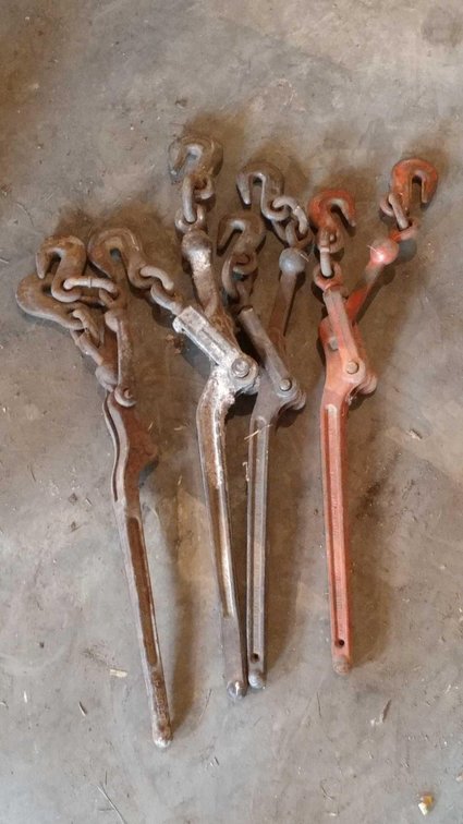 (4) CHAIN BINDERS/LEVEL BINDERS