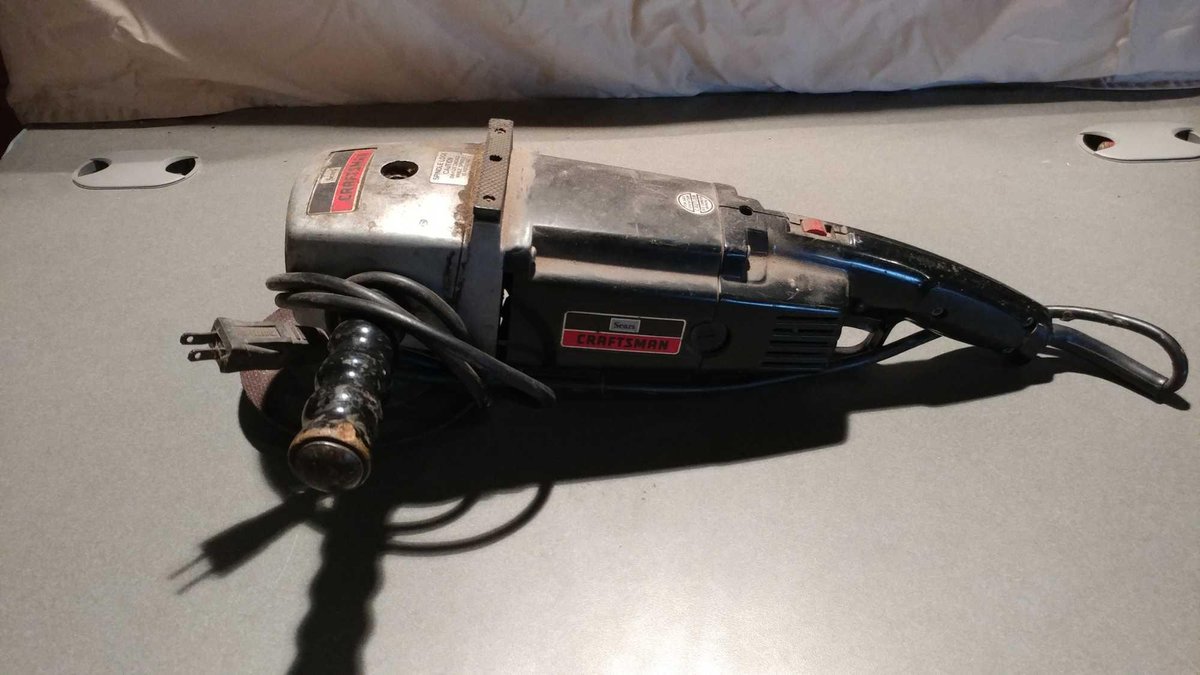 SEARS CRAFTSMAN 110-120V SANDER/POLISHER 4600 RPM (SELLER STATES WORKING CONDITION)