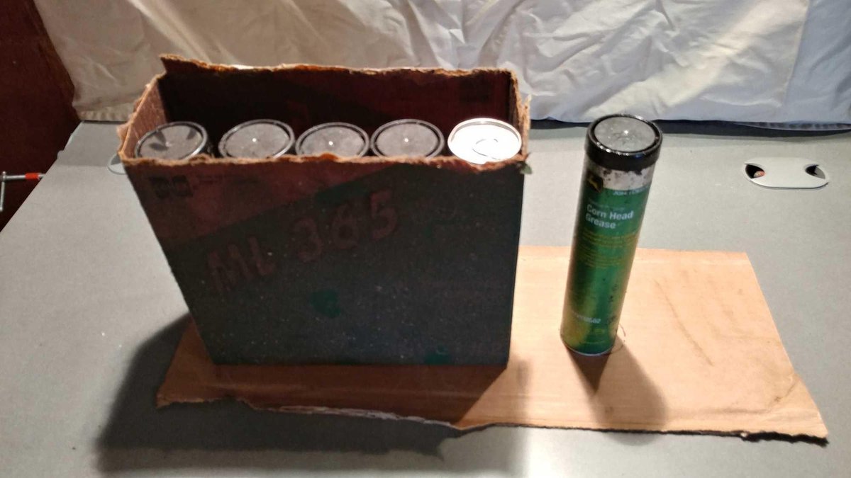(6) TUBES OF JOHN DEERE CORN HEAD GREASE