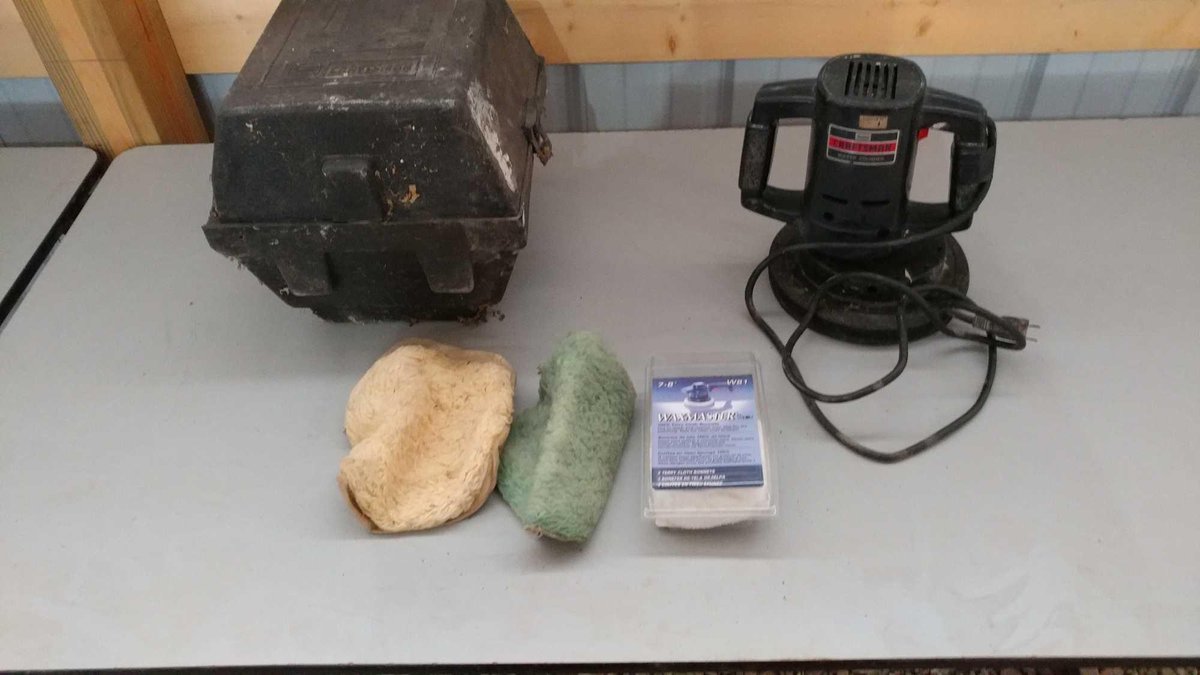 (I-37) CRAFTSMAN WAXMASTER 110-120V (TESTED AND WORKS)