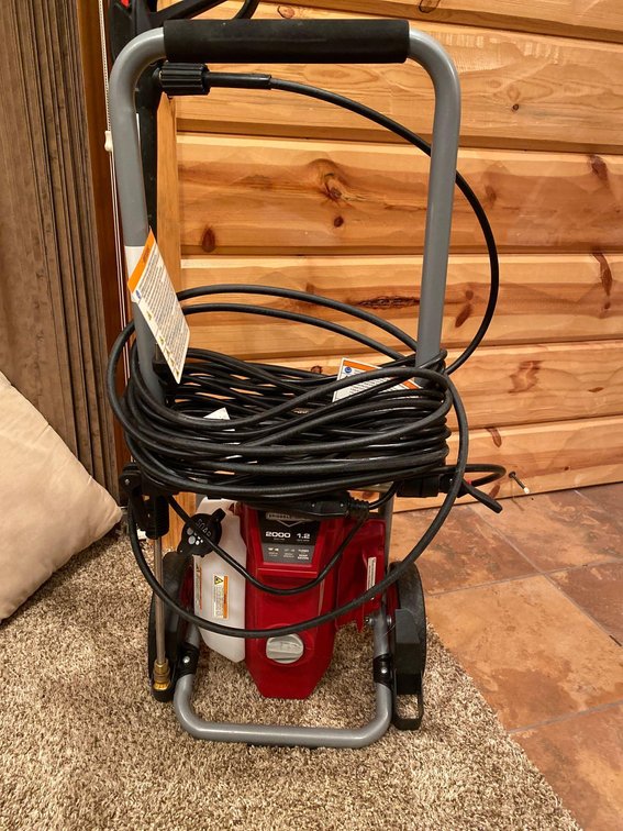  (A1-MANAGER) BRIGGS&STRATTON ELECTRIC PRESSURE WASHER 2,000 PSI 1.2 GPM 