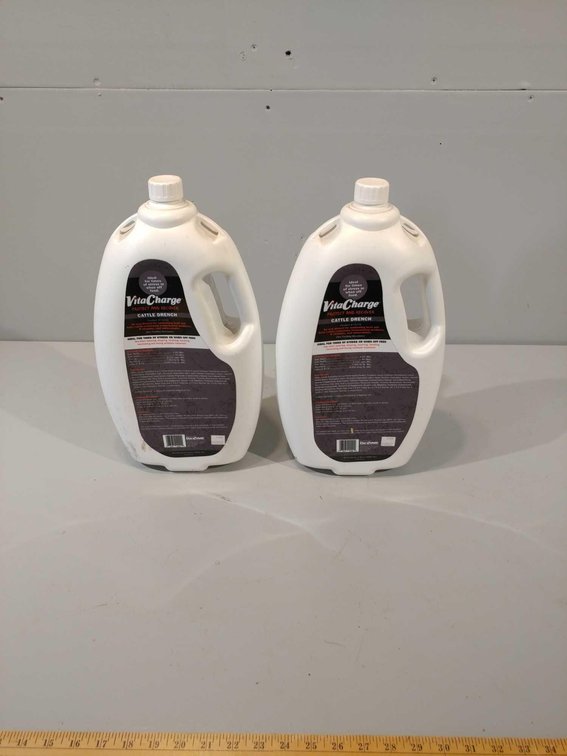 (2) 5 LITER BOTTLES OF CATTLE DRENCH