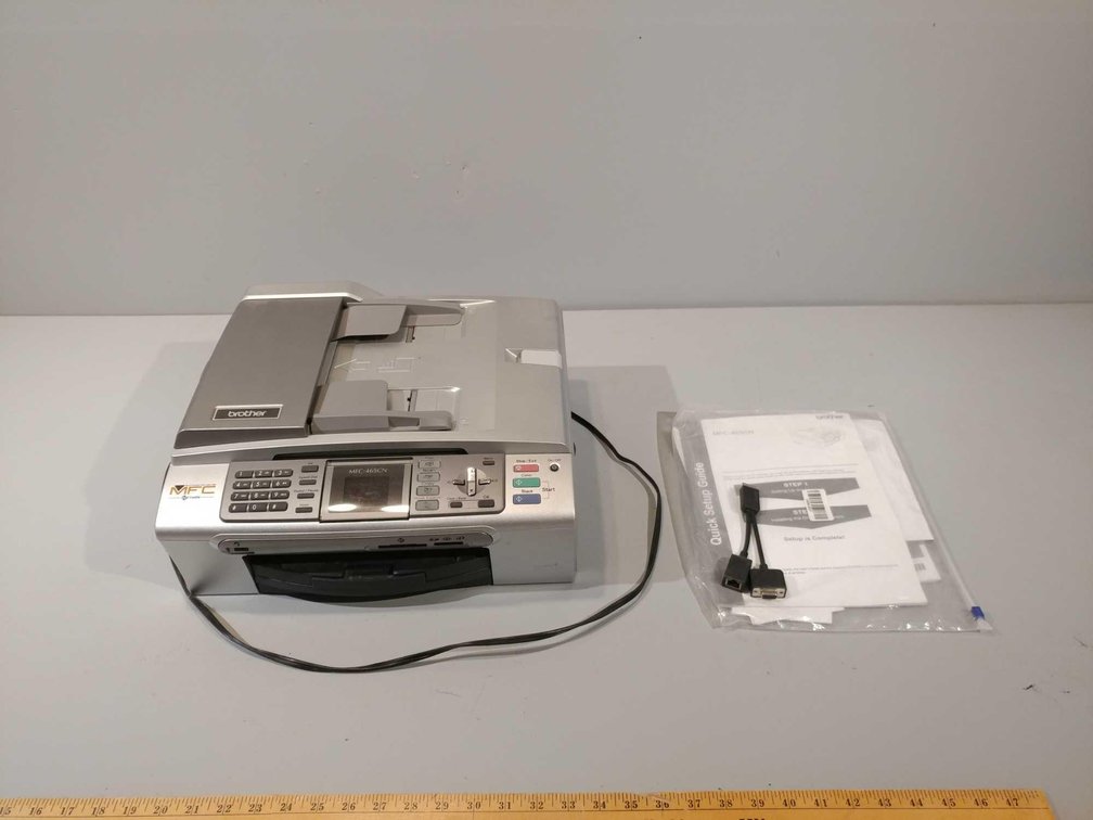 BROTHER MFC-465CN PRINTER/COPIER/SCANNER/FAX MACHINE (SELLER STATES WORKING CONDITION)