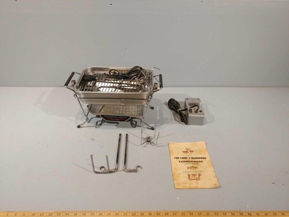 FARBERWARE ELECTRIC BROILER/ROTISSERIE (UNKNOWN CONDITION)