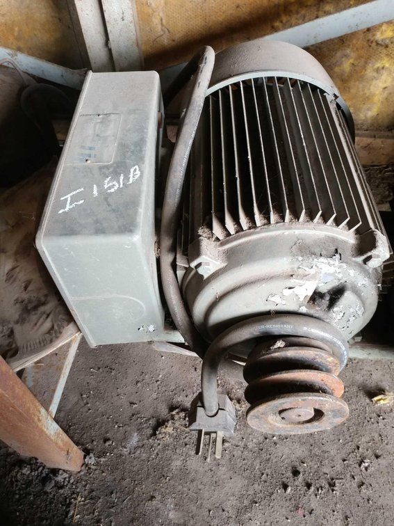 (I-151B) ELECTRIC MOTOR 230 VOLT, 5HP