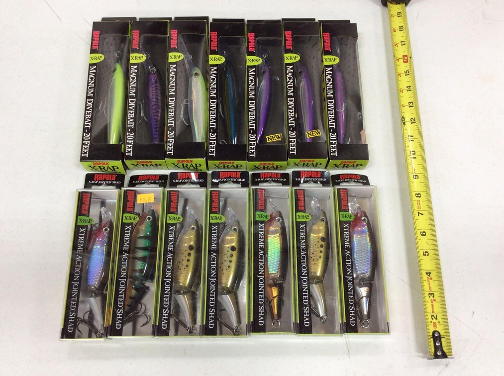ASSORTMENT RAPALA, X-RAP