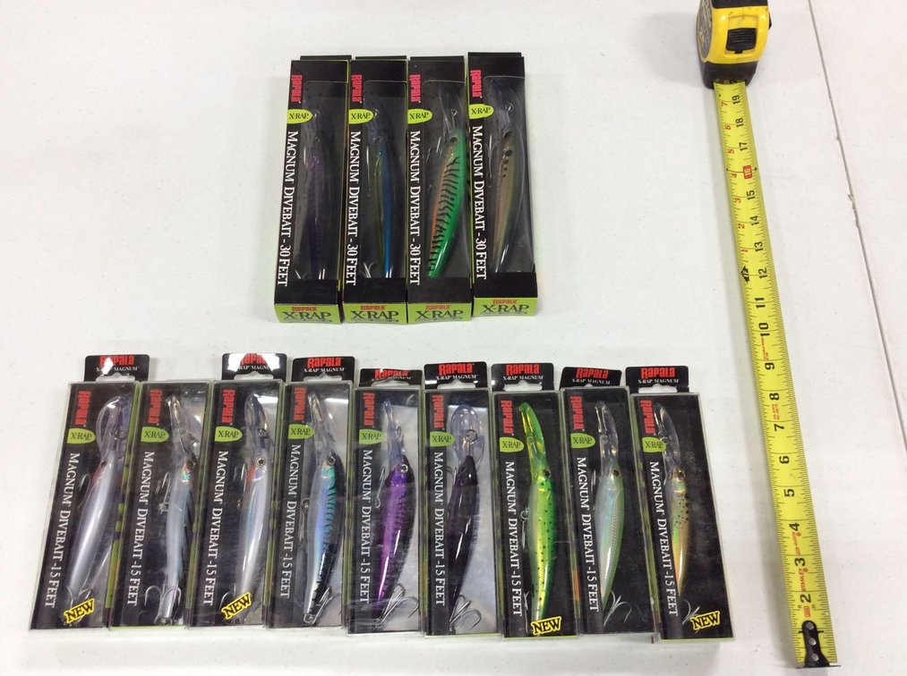 ASSORTMENT RAPALA, X-RAP