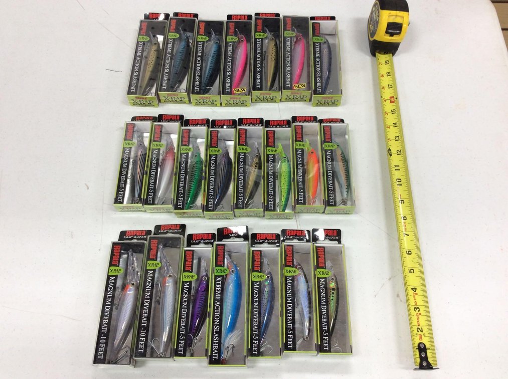 ASSORTMENT RAPALA, X-RAP