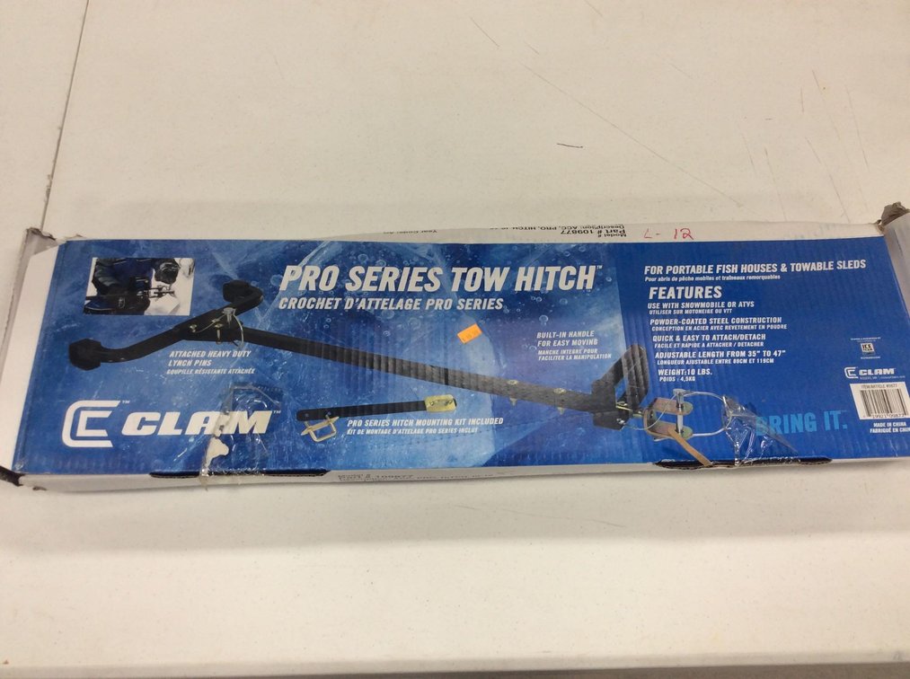 CLAM, PRO SERIES TOW HITCH