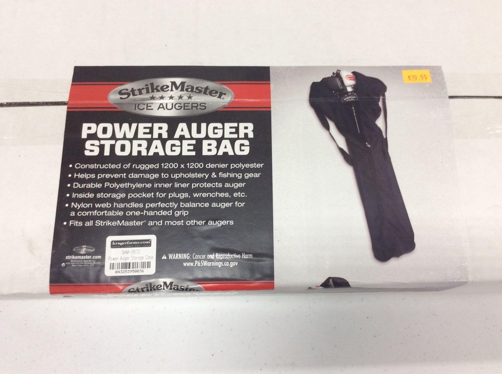 STRIKE MASTER, POWER AUGER STORAGE BAG