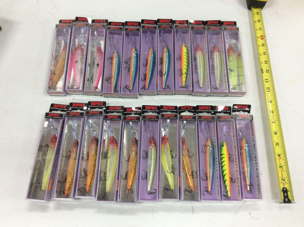 ASSORTMENT RAPALA, DOWN  DEEP HUSKY JERK