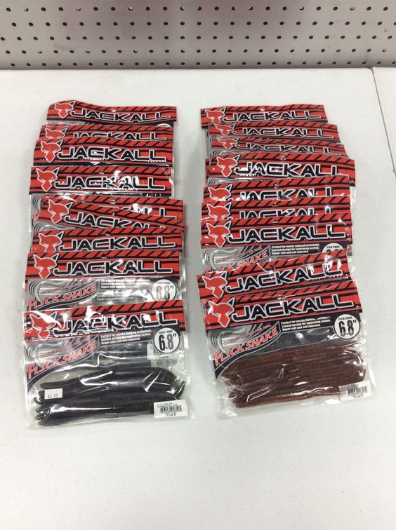 JACKALL ASSORTMENT OF PLASTICS