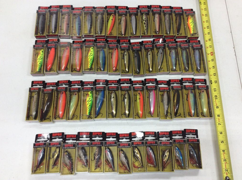 ASSORTMENT OF RAPALA SKITTER WALK 