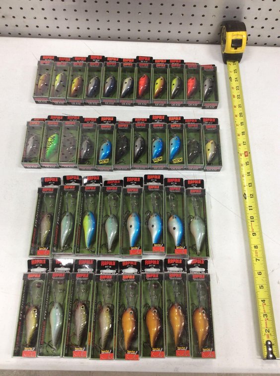 ASSORTMENT OF RAPALA DT-FAT & DT-20 DIVES-TO