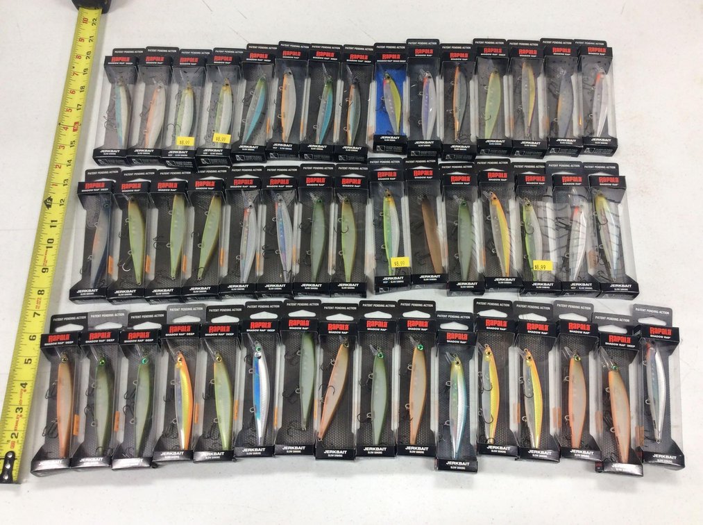 ASSORTMENT OF RAPALA JERKBAIT