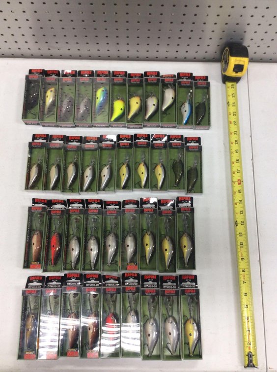 ASSORTMENT OF RAPALA DT-FAT & DT-20 DIVES-TO