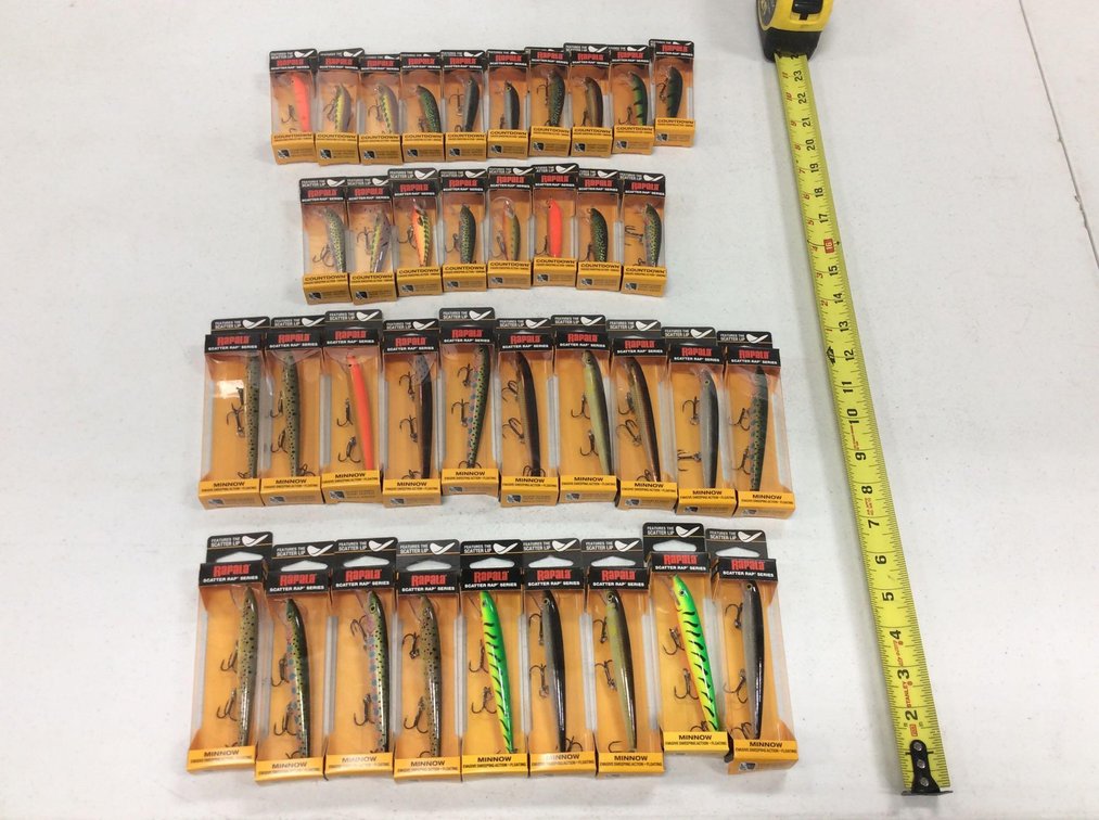 ASSORTMENT OF RAPALA SCATTER RAP