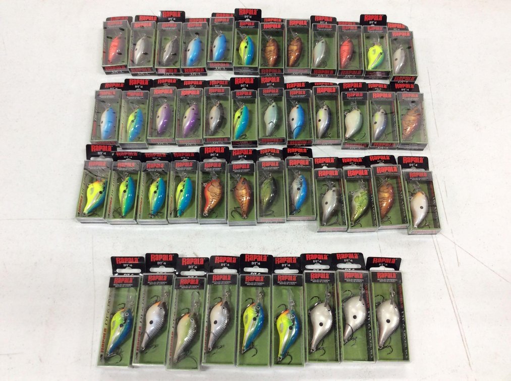 ASSORTMENT OF RAPALA CRANK BAITS