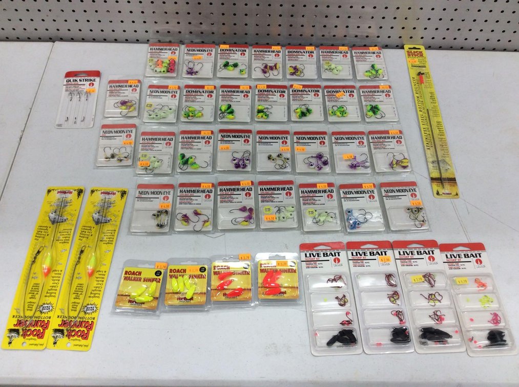 ASSORTMENT OF JIGS & OTHER
