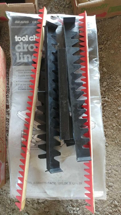 TOOL BOX LINERS AND WRENCH ORGANIZERS (ITEM AT ZIELSDORF AUCTIONS)