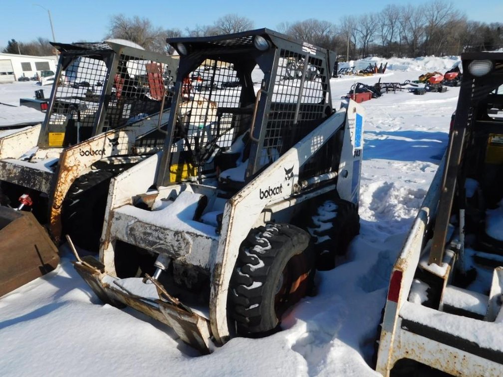 BOBCAT 743 DIESEL 7,240 HRS, AUX HYD  (FOR MORE INFO CALL DAN @ 320-235-3672)