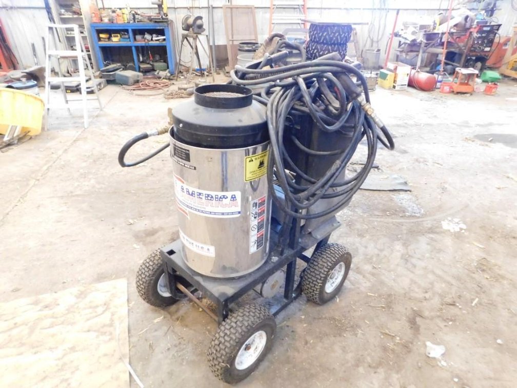 ALL AMERICAN PRESSURE WASHER 3000 PSI HOT WATER HEATER 220 VOLT 