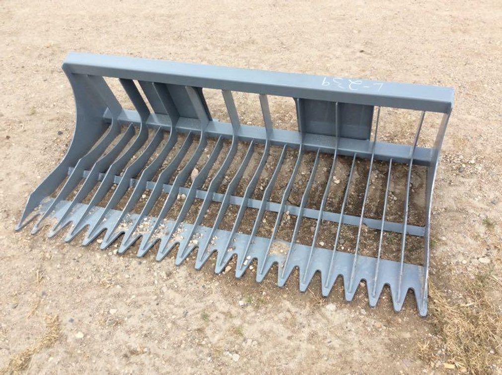 68" ROCK BUCKET WITH 3" SPACING (ITEM AT ZIELSDORF AUCTIONS)