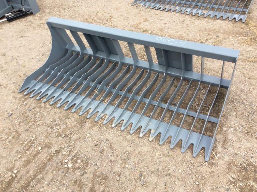 74" ROCK BUCKET WITH 3" SPACING (ITEM AT ZIELSDORF AUCTIONS)