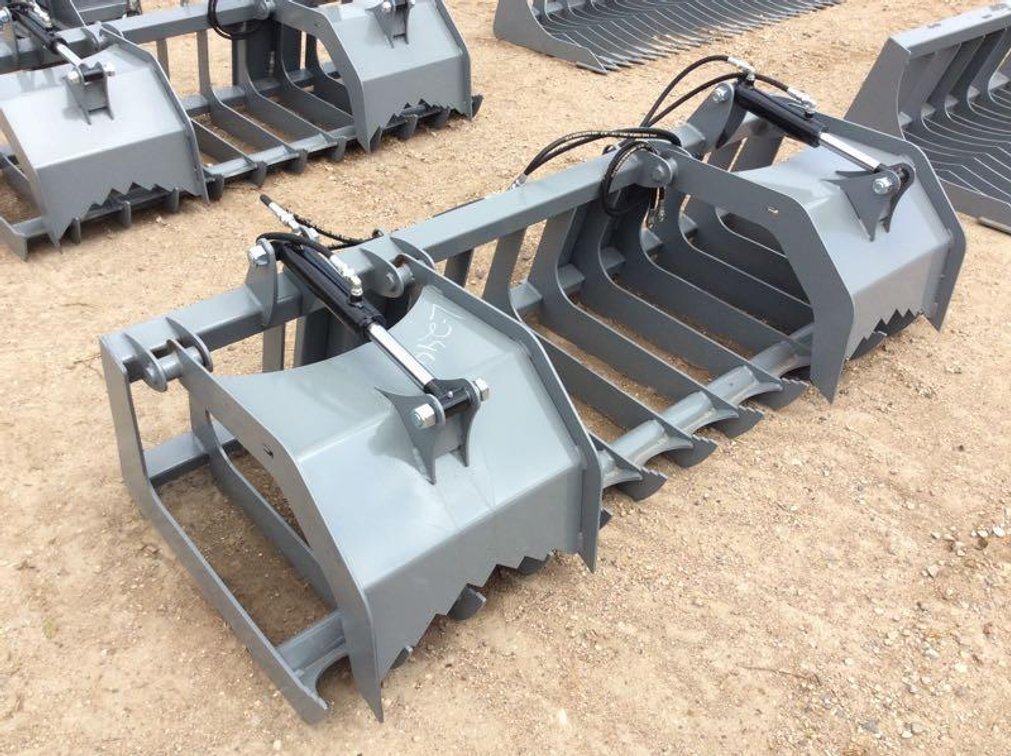 84" ROOT GRAPPLE WITH 6" SPACING (ITEM AT ZIELSDORF AUCTIONS)