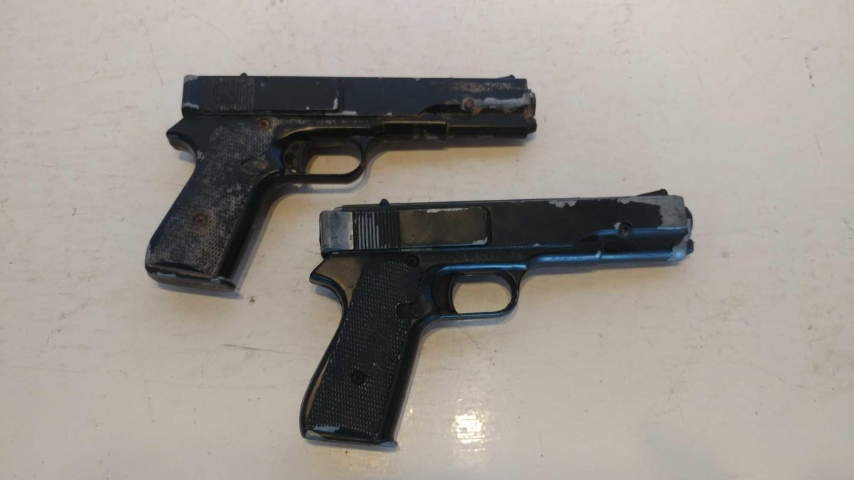 (2) CROSSMAN REPEATER BB/PELLET/DART GUNS