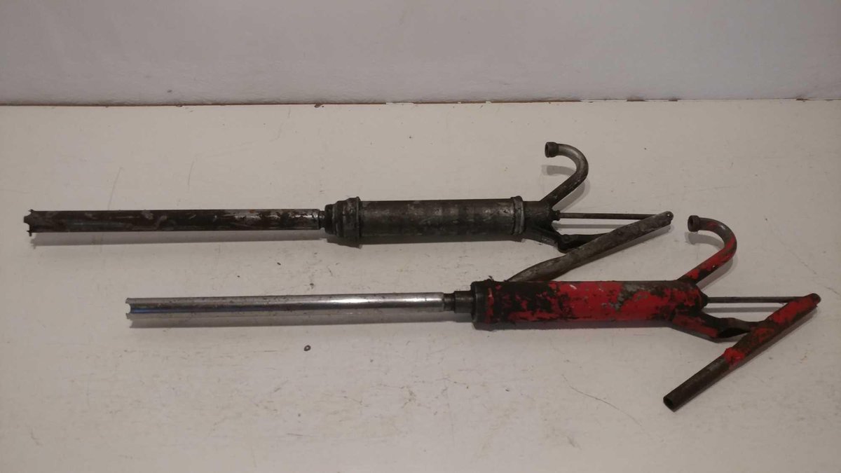 (2) OIL HAND PUMPS