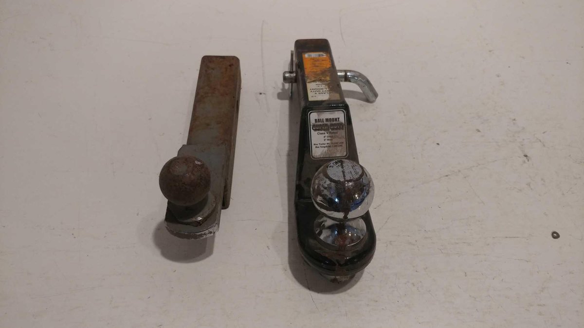 (2) RECEIVER HITCHES, 1 7/8" & 2 5/16"