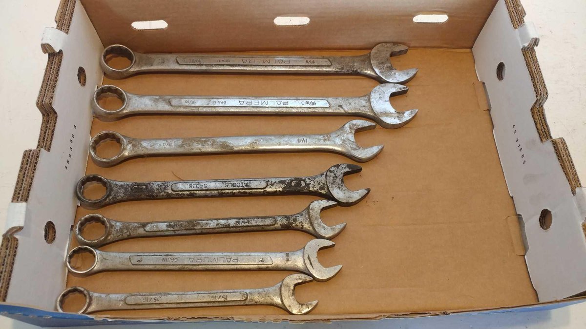 OPEN END WRENCH SET (1 3/8 - 15/16)