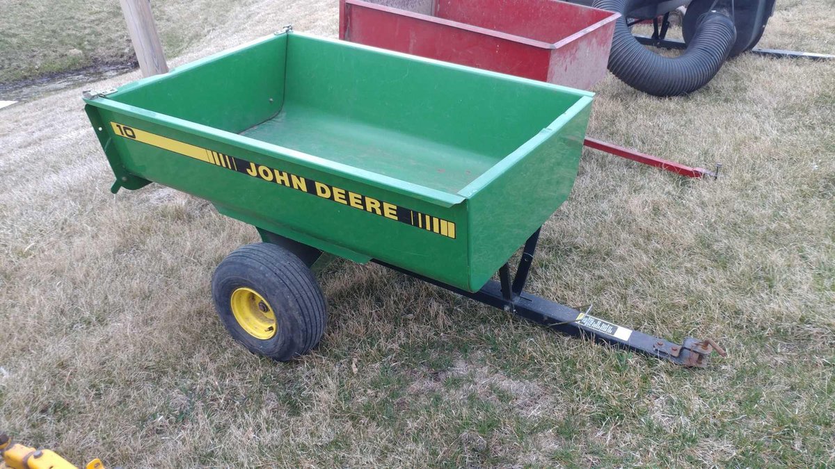 JOHN DEERE 10 UTILITY WAGON (ITEM AT ZIELSDORF AUCTIONS)