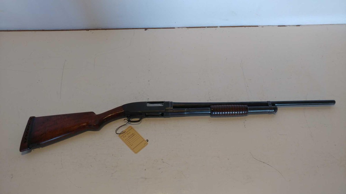 WINCHESTER MODEL 1912, 20 GAUGE, PUMP SHOTGUN, FULL CHOKE, NICKLE STEEL (LOCATED AT MIKES GUN SHOP I