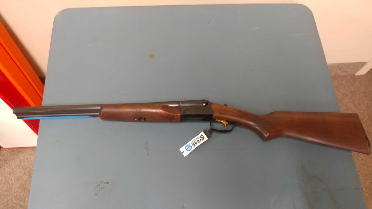 NEW STOEGER COACH GUN S X S 12 GAUGE SATIN WALNUT (SN# A316777-17) (LOCATED AT MIKES GUN SHOP IN BEN