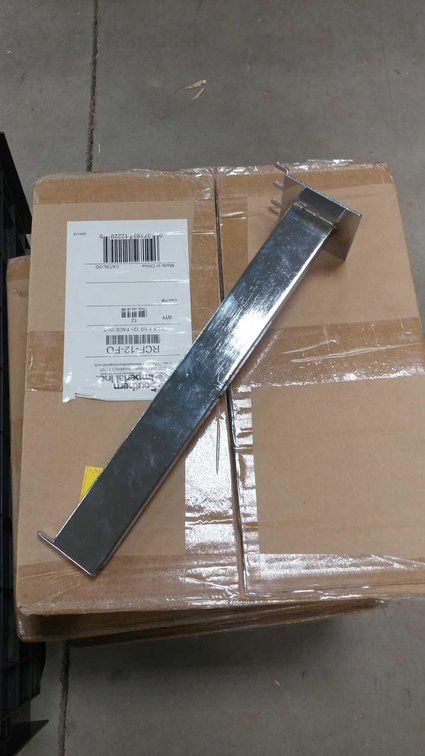 (68) 12" HANGERS FOR SLATTED WALL